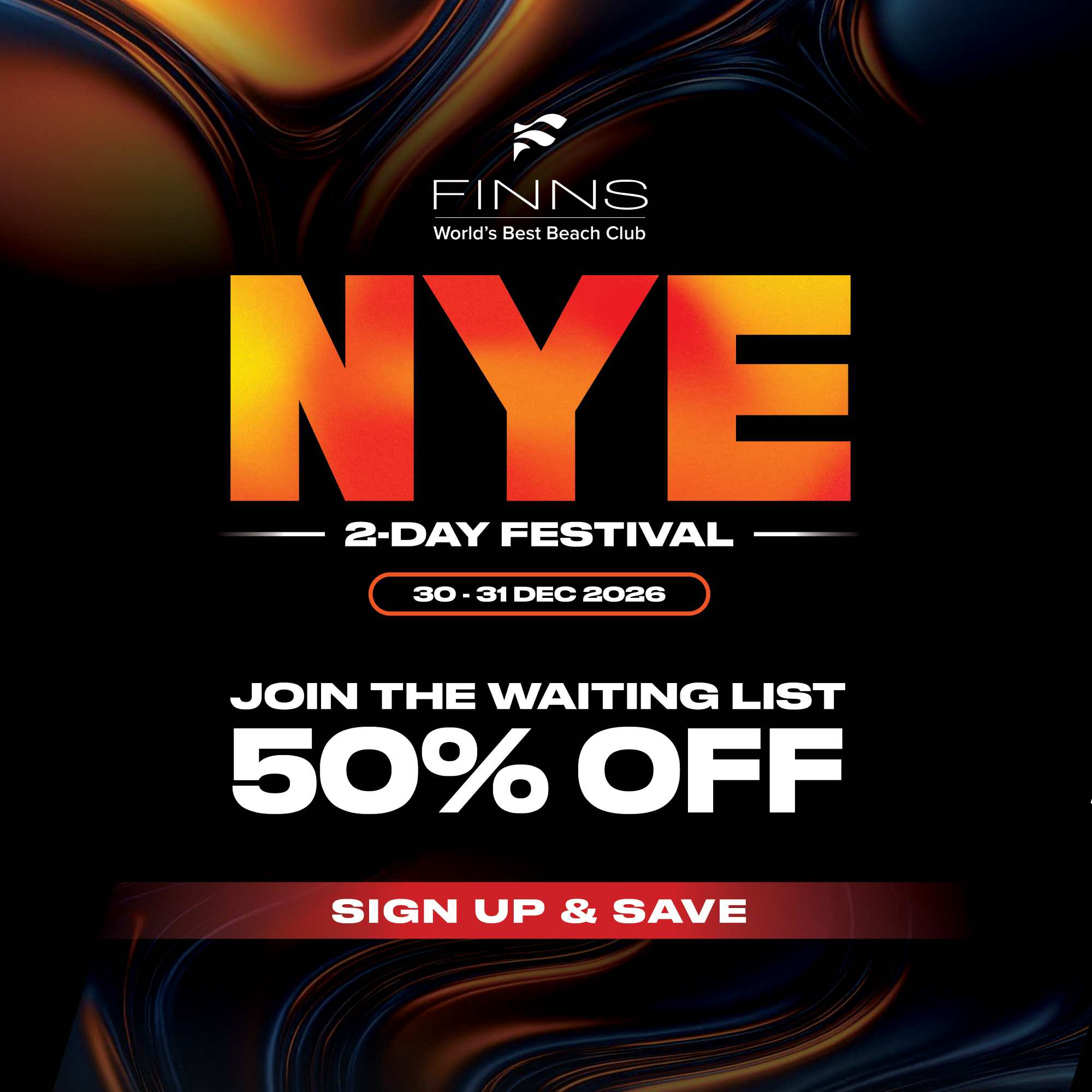 2026 NYE JOIN THE WAITING LIST SQUARE
