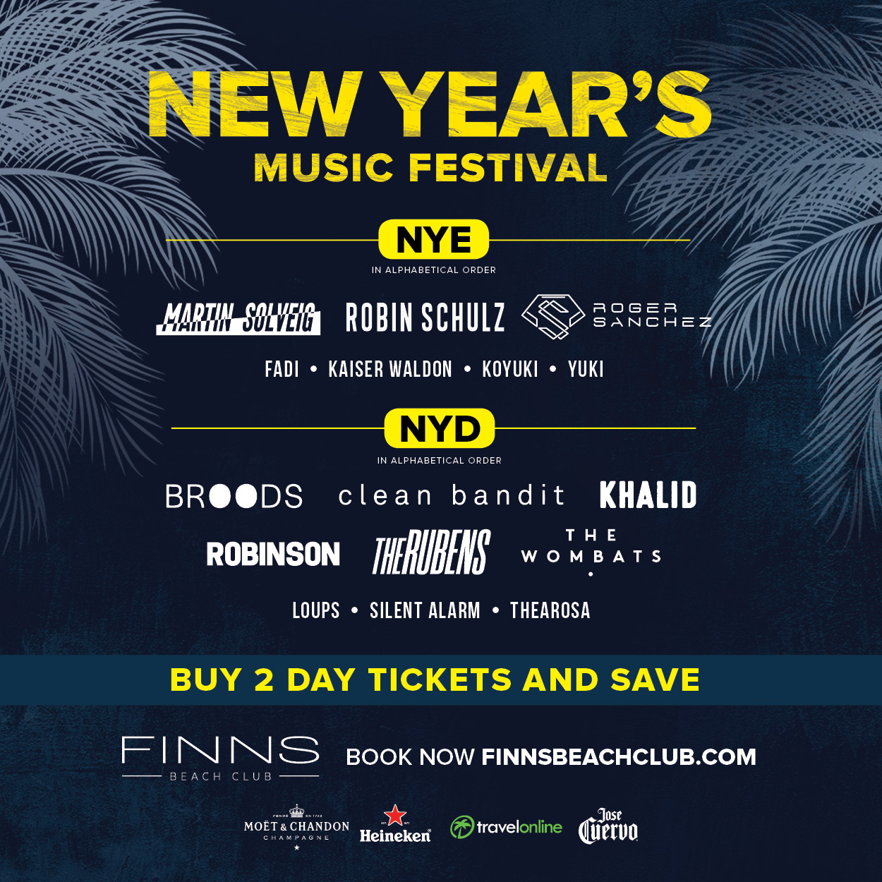 FINNS NYE festival 2018